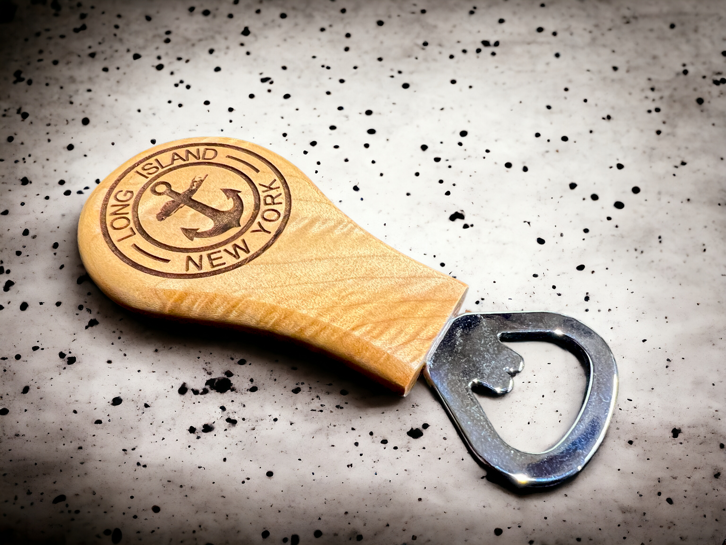 Maple Bottle Opener Magnetic Long Island Anchor
