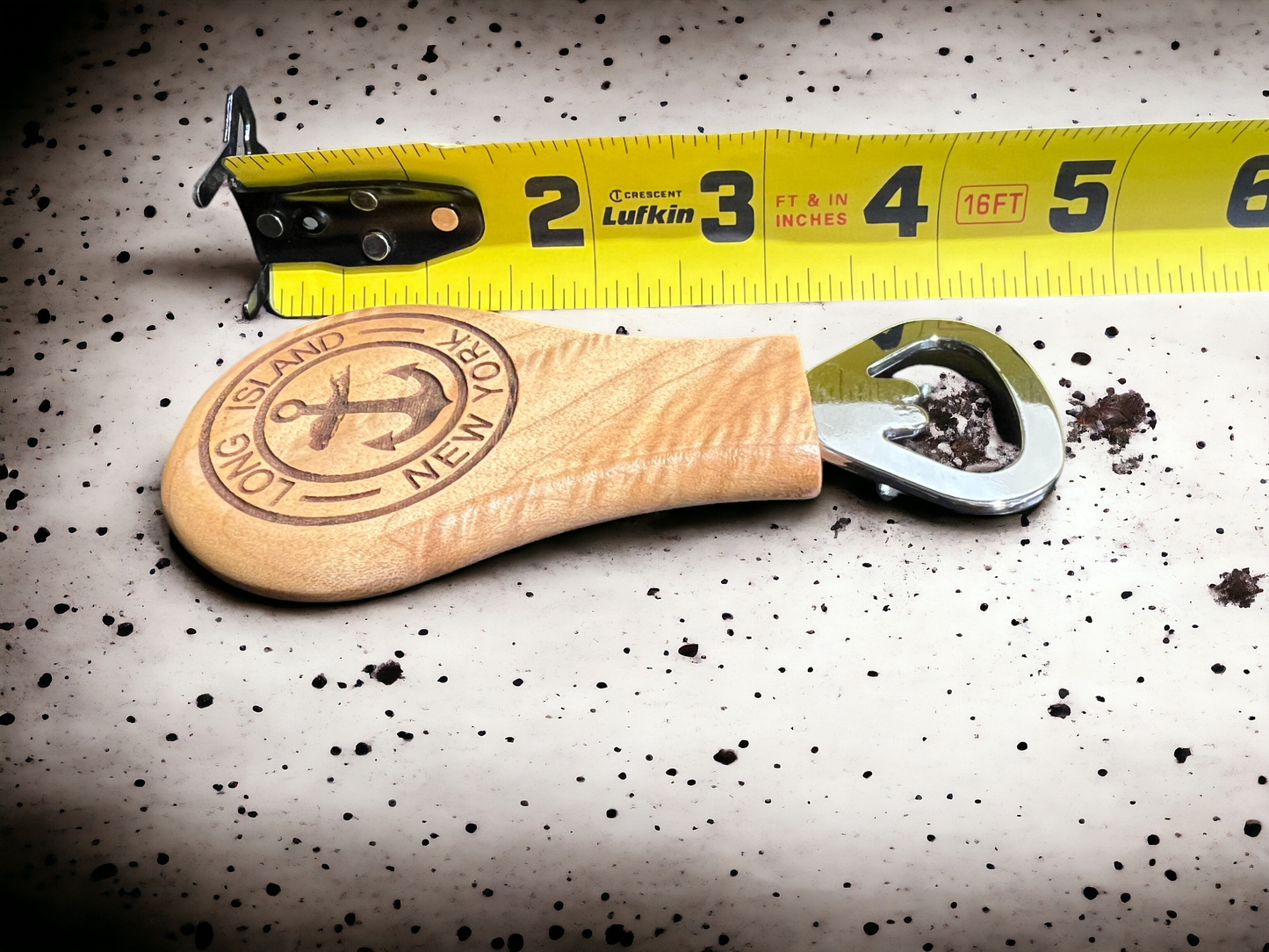 Maple Bottle Opener Magnetic Long Island Anchor