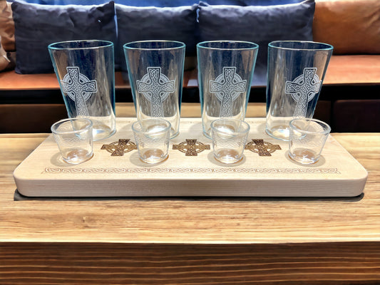 Dublin Drop Shot Flight Maple 1