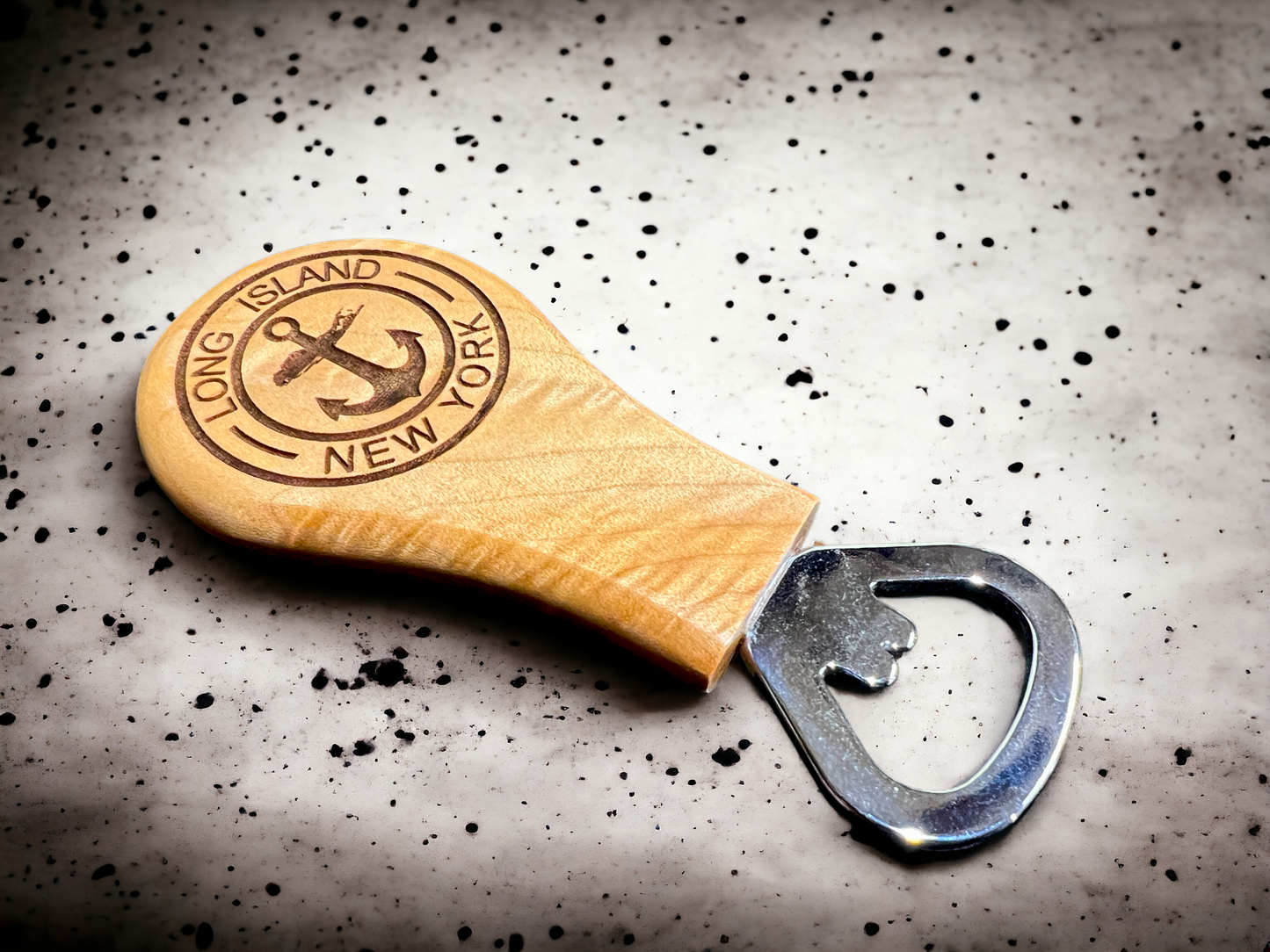 Maple Bottle Opener Magnetic  Long Island Anchor