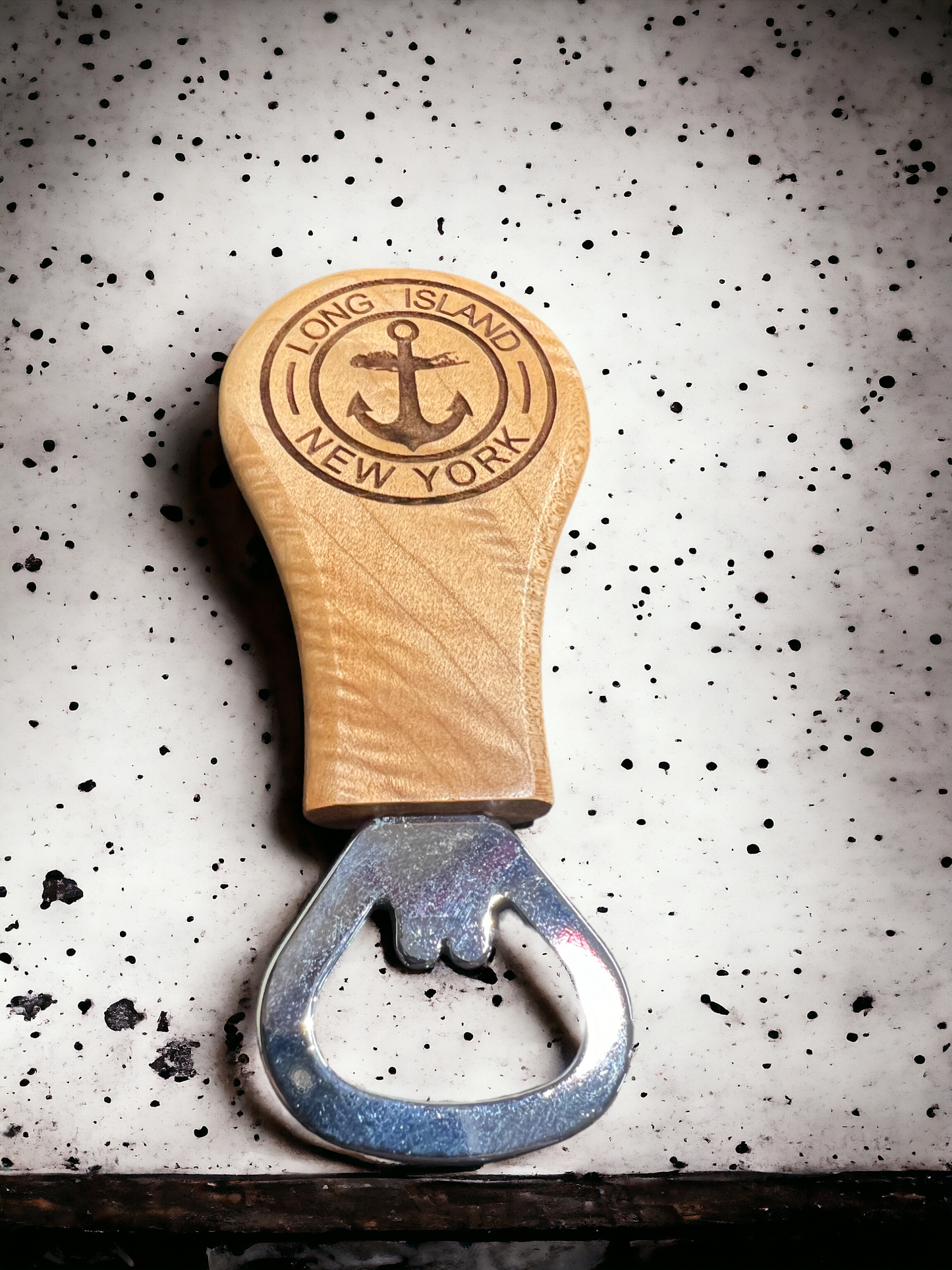 Maple Bottle Opener Magnetic  Long Island Anchor